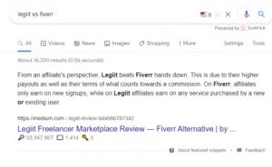 paragraph featured snippets