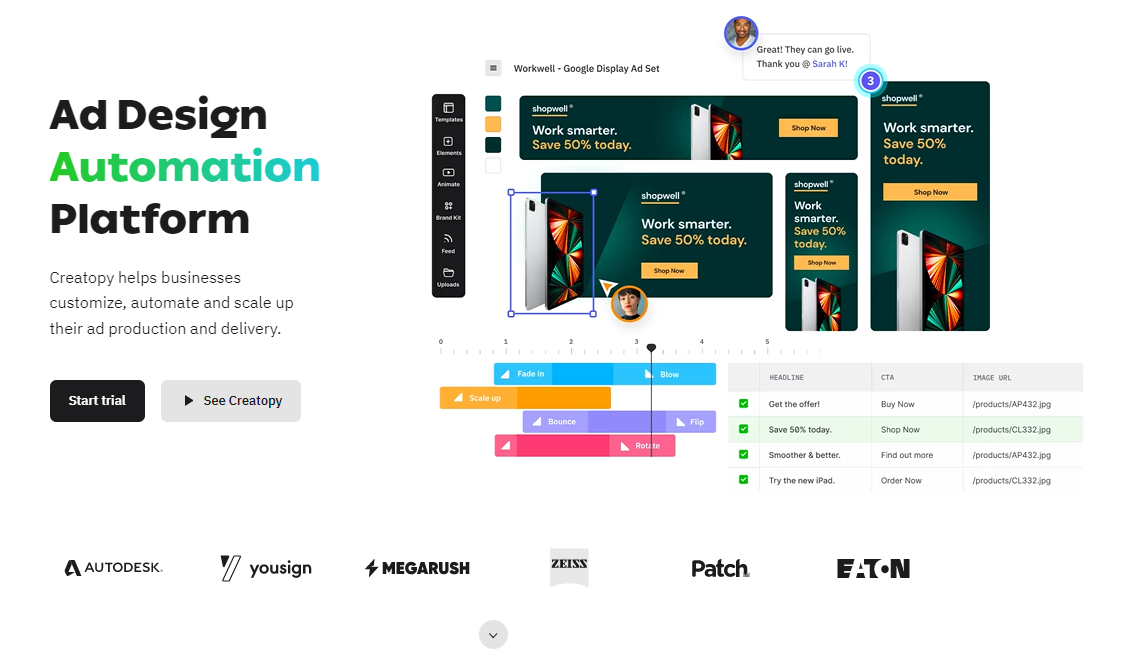 Ad Design Automation Platform