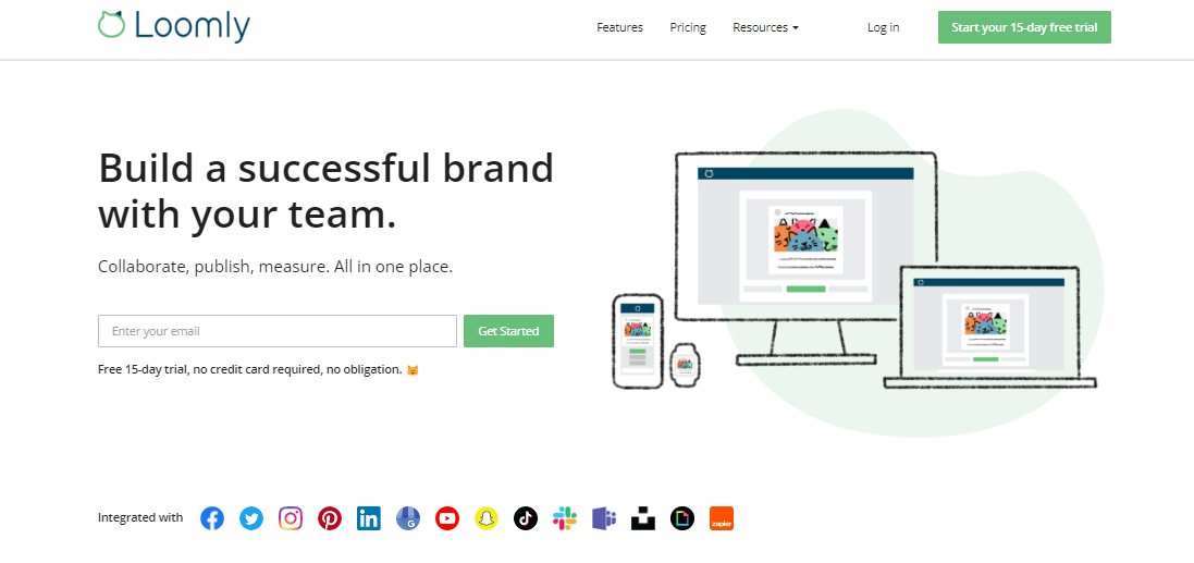 Loomy - Build a succesful brand with your team