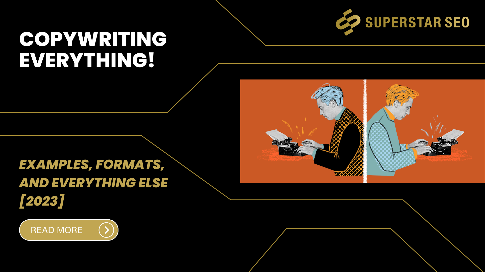 copywriting examples, formats and everything else