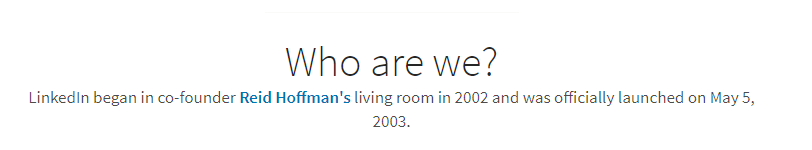 LinkedIn foundation